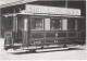 CPSM "AMIS DU RAIL DU FOREZ" . TRAMWAYS DE ST-ETIENNE - COMPAGNIE CFVE - REMORQUE TYPE B MISE EN SERVICE EN 1881 - Tramways