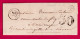 CAD TYPE 15 LUZY NIEVRE BOITE RURALE F LAROCHEMILLAY POUR VENDENESSE LETTRE - 1801-1848: Voorlopers XIX