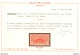 1915 Danimarca - 5 Korone Carminio - Catalogo Unificato N. 86 - Yvert N. 68 - Palazzo Delle Poste - MNH** - Certificato - Sonstige & Ohne Zuordnung