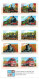 Australia 2004 Railways In Australia Booklet - 10 Self Adhesive Stamps - Unused B231120 - Carnets