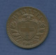 Schweiz 2 Rappen 1907 B, Wappen, KM 4.2 Vz (m2544) - Other & Unclassified