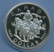 Kanada Dollar 1994, Schlittenhunde, Silber, KM 251 PP In Kapsel (m4673) - Canada