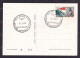 1969 Italia Italy Repubblica RASSEGNA DI AEROFILATELIA BISCEGLIE, BARI Cartolina N°302 Affr.25L Baracca Annullo Speciale - Briefmarkenausstellungen