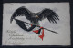 AK Deutschland Grußkarte 1917 Gebraucht #PL177 - Sonstige & Ohne Zuordnung