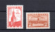 Russia 1941 Old Set Krelin Stamps (Michel 812/13) Nice MLH - Ungebraucht