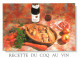 Recettes De Cuisine - Coq Au Vin - Gastronomie - CPM - Carte Neuve - Voir Scans Recto-Verso - Recettes (cuisine)