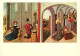 Art - Peinture Religieuse - Ecole Provençale - Saint-Bernardin De Sienne Et Deux Donateurs - CPM - Carte Neuve - Voir Sc - Paintings, Stained Glasses & Statues