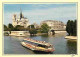 75 - Paris - Cathédrale Notre Dame - L'Ile De La Cité - La Seine - Vedette - Bateau-Mouche - Bateaux - Carte Neuve - CPM - Notre Dame De Paris