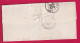 N°22 GC 3931 THERVAY JURA CAD TYPE 22 POUR DOLE 1865 INDICE 12 LETTRE - 1849-1876: Période Classique