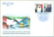 UAE MNH 2015 FDC DEVELOPMENT OF RELATIONS BETWEEN KAZAKHSTAN FIRST DAY COVER - Ver. Arab. Emirate