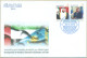 UAE MNH 2015 FDC DEVELOPMENT OF RELATIONS BETWEEN KAZAKHSTAN FIRST DAY COVER - Verenigde Arabische Emiraten