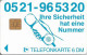 Germany - Otto Halbenz, Familienschutz-Generalagentur - O 0843 - 05.1994, 6DM, 1.000ex, Used - O-Series : Customers Sets