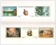 Russie 2001 N° 1 à 3 ** Art Emission Complète 1er Jour Carnet Prestige Folder Booklet. - Unused Stamps