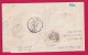 N°60 VERT LE PETIT SEINE ET OISE CAD TYPE 24 BOITE RURALE A BALLANCOURT POUR PITHIVIERS LOIRET 1873 LETTRE - 1849-1876: Période Classique