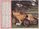 Calendrier France 1986 Corre 1901 Rolls Royce 1913 Automobile - Grossformat : 1981-90