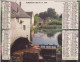 'Calendrier France 1977 Moulin De Fourges Sur L''Epte Eure Moulin Sur La Gartempe St Pierre De Maille' - Big : 1971-80