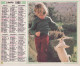 Calendrier France 1988 Enfant Chien - Grand Format : 1981-90