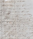 La Mure - 68 - Rhone - 1843 - OR (en Bleu) Courrier De Saint Bonnet Le Troncy - Decime Rural - Taxe Tampon - 1801-1848: Voorlopers XIX