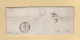 La Mure Sur Azergues - 68 - Rhone - 1861 - Boite Rurale E - Courrier De Saint Bonnet Le Troncy - 1849-1876: Période Classique