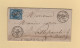 La Mure Sur Azergues - 68 - Rhone - 1867 - GC 2586 - Courrier De Saint Bonnet Le Troncy - 1849-1876: Periodo Classico