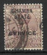 INDIA..." CHAMBA  STATE SERVICE...."....KING GEORGE V...(1910-36..)......1A......SG047.....CDS......VFU.... - Chamba