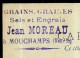 (Lot De 2) CPA (Entier Postal Commercial) MOREAU 85 MOUCHAMPS à MONTHULET La Roche-sur-Yon Vendée * Agriculture Grains - Autres & Non Classés