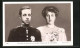 Postal The King Of Spain And His Fiancèe Princess Ena Of Battenberg  - Royal Families