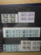 Delcampe - BRD Bund ** Postfrische 4er Blocks Im Safe Binder #LY750 - Collections