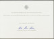 Bund: Minister Card - Ministerkarte Typ IV, Mi-Nr. 1163: " Verfolgung Und Widerstand - Die Weiße Rose - "  X - Cartas & Documentos