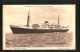 AK Passagierschiff S. S. Sampiero Corso Im Liniendienst  - Dampfer