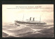 AK Passagierschiff S. S. Gouverneur Général Jonart Auf Hoher See  - Dampfer