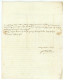 COURRIER LETTRE Année 1810 Pour Le Maire De CHERASCO Italie Italia De L' Avocat Aux Conseils D'état MAROCHETTI à PARIS - 1801-1848: Précurseurs XIX