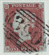 GB / England - 1845 (Sep 1) SG8 (Spec.BS27a) 1d Red-brown Plate 54 (BK) "E" Flaw On EL From HUNGERFORD To SHAFTESBURY - Covers & Documents