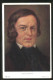 Künstler-AK Rob. Schumann, Portrait Des Musikers  - Künstler