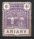 MADAGASCAR....." 1895...".....4/-.......SG62..........UNUSED.... - Neufs