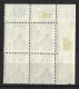 BAHAMAS.....KING GEORGE V...(1910-36..)...3d X PLATE BLOCK OF 4.....MTD IN MARGIN...BUT STAMPS  MNH... - 1859-1963 Colonia Británica