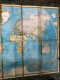 Delcampe - World Maps Old-the World National Geographic Society Before 1975-1 Pcs - Topographische Karten