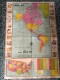 World Maps Old-chau My 1968 Before 1975-1 Pcs - Topographische Kaarten