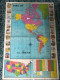 World Maps Old-a Chau My 1968 Before 1975-1 Pcs - Carte Topografiche