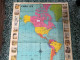 World Maps Old-a Chau My 1968 Before 1975-1 Pcs - Carte Topografiche