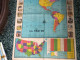 Delcampe - World Maps Old-a Chau My 1968 Before 1975-1 Pcs - Carte Topografiche