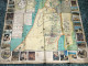 World Maps Old-palestine Les Voyages De Jesus 1964 Rare Before 1975-1 Pcs - Mapas Topográficas