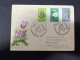 17-5-2024 (5 Z 24) Poland FDC Posted To England - Flowers - 1962 - FDC