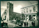 BH013 - ALATRI - PIAZZA S MARIA MAGGIORE E COMUNE ANIMATA AUTO CAR 1950 CIRCA FROSINONE - Otros & Sin Clasificación