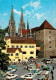 72664528 Regensburg Herzoghof Mit Roemerturm Regensburg - Regensburg