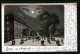 Mondschein-Lithographie Ansbach, Abendspaziergang Auf Der Promenade  - Ansbach