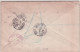 UK Postal Stationery 3 1/2d + 3d Tilson New Bedford Mass USA From Norwood 1908 - Brieven En Documenten
