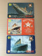 Mint Australia Pacificnet Phonecard - TITANIC (EX 500), Set Of 3 Mint Cards - Australia