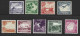 Nauru 1954 Definitives Set Of 9 MNH - Nauru
