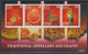 Sri Lanka Ceylon 1997 MNH MS Traditional Jewellery, & Crafts, Necklace, Agate, Hairpin, Bangle, Earrings Miniature Sheet - Sri Lanka (Ceylan) (1948-...)